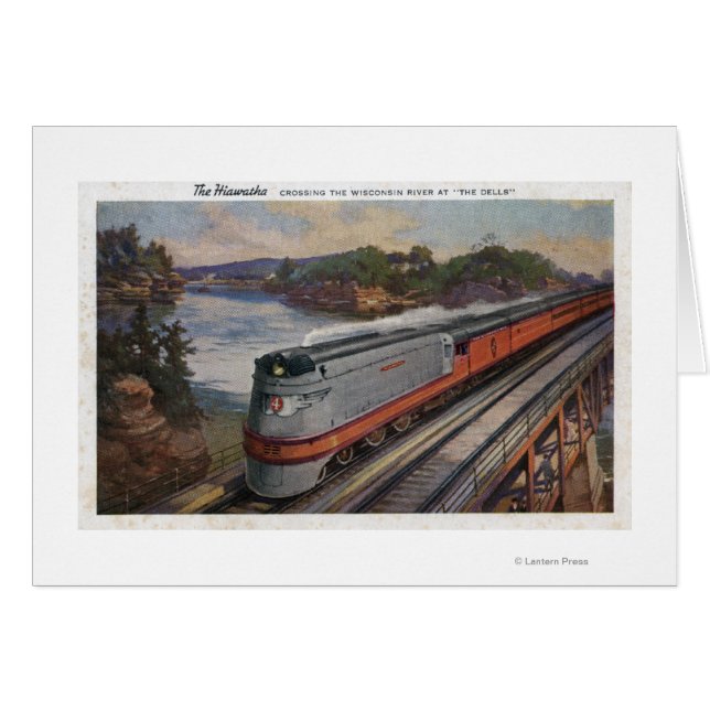 De Hiawatha Streamline-trein (Voorkant Horizontaal)