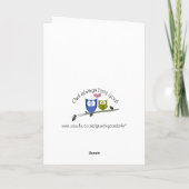 De hibou amour toujours vous !  Carte de voeux de (Dos)