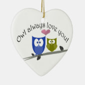 De hibou amour toujours vous ! Ornement (Droite)