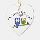 De hibou amour toujours vous ! Ornement (Gauche)