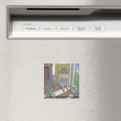 De Hiccup Boek magneet - De Kat (Insitu (Vaatwasser))