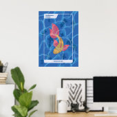 De Hiërofant Omgekeerd Poster (Thuiskantoor)