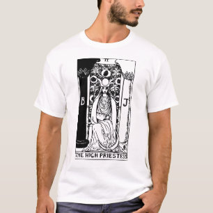 De High Priestess Tarot Card T-shirt