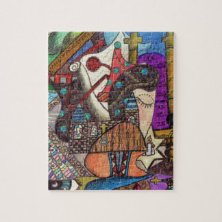 De High Priestess Tarot-kaart van Kaye Talvilahti Legpuzzel