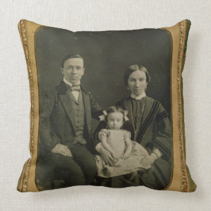De Hiller-familie, c.1850 (daguerreotype) Kussen