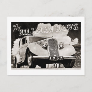 De Hillman Hawk 1937 Briefkaart