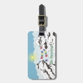 De Himalaya Bagagelabel (Voorkant verticaal)