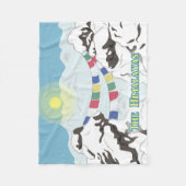 De Himalaya Fleece Deken (Voorkant)