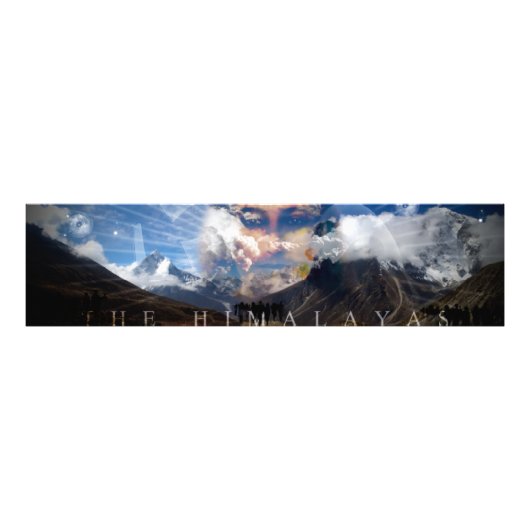 De Himalaya - Foto afdrukken Foto Afdruk (Voorkant)