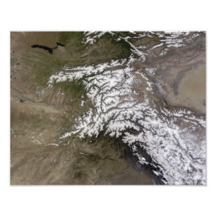 De Hindu Kush Foto Afdruk