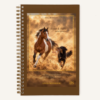 De Hintons Scout & Nella Dust & Sunshine Notitiebo Notitieboek