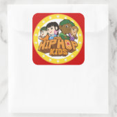 De hiphop Kinder Logo Stickers (Tas)