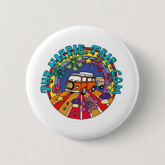 De Hippie Trip Button