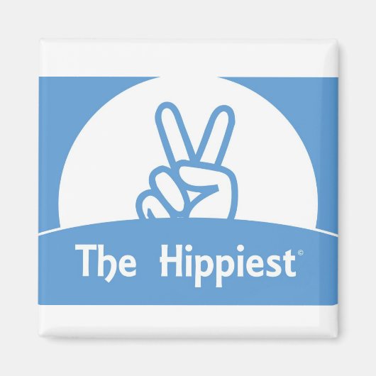 De Hippiest Magnet Magneet (Voorkant)
