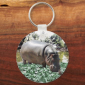De hippo en de vogel sleutelhanger (Voorkant)