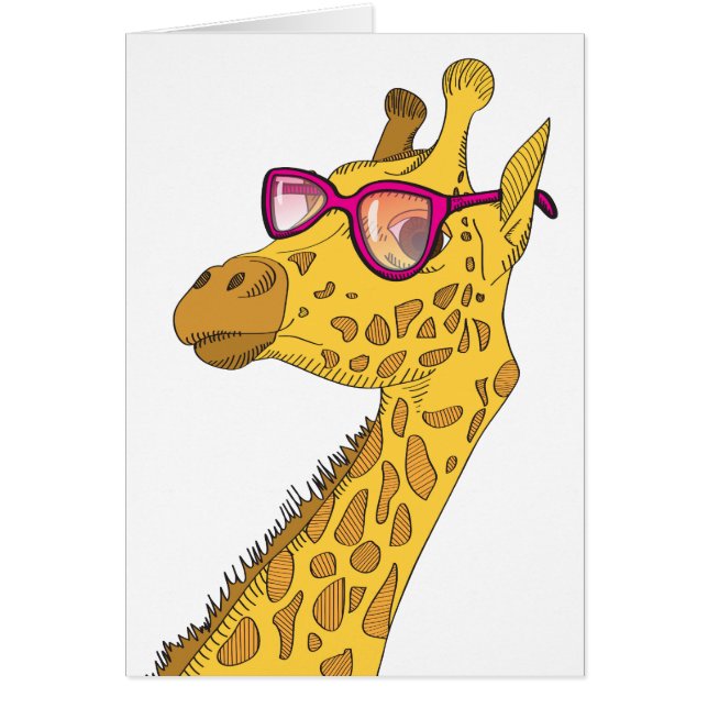 De Hipster-Giraffe (Voorkant)