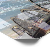 De historische bruggen van het Poster van de Quad  (Hoek)