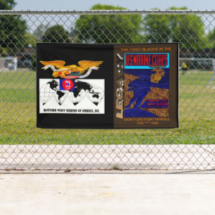 de historische erfenis van Montford Point Marines, Spandoek