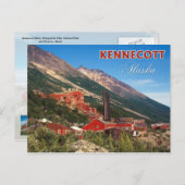 De historische Kennecott Copper Mines, AK Briefkaart (Voorkant / Achterkant)