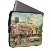 De Hitchhickers Laptop Sleeve (Voorkant Rechts)