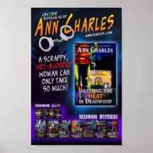 De hitte van het poster van Deadwood ~Ann Charles