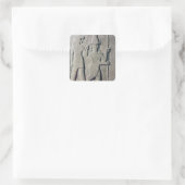 De Hittegod Uomi, Karkemish Vierkante Sticker (Tas)