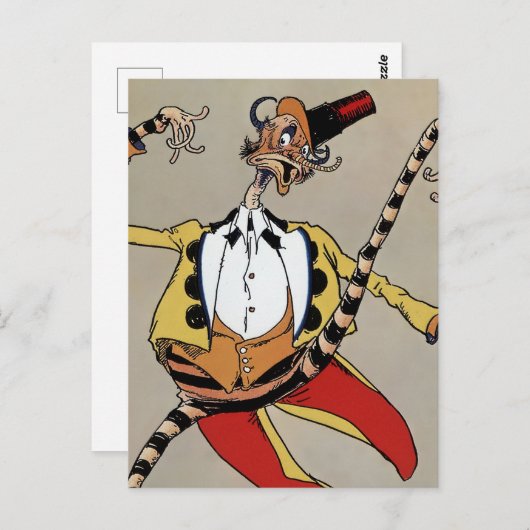 “De HM Woggle-Bug TE” van John R Neill Briefkaart (Voorkant / Achterkant)