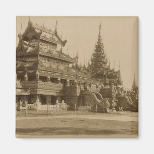 De Hman Kyaung of het glazen klooster, Birma Magneet