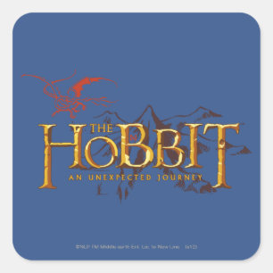 DE HOBBIT: EEN ONVERWACHTE REIS™ VIERKANTE STICKER
