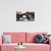 DE HOBBIT : SCHORTING VAN HET SMAUG™-concept art 2 Canvas Afdruk (Insitu (Woonkamer))