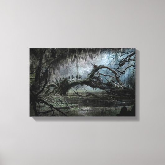 DE HOBBIT : SCHORTING VAN HET SMAUG™-concept art 3 Canvas Afdruk (Voorkant)