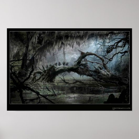 DE HOBBIT : SCHORTING VAN HET SMAUG™-concept art 3 Poster (Voorkant)