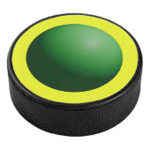 De Hockey Sphère verte sur palet jaune (3/4/2016 12:00:00 AM)