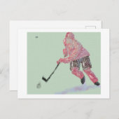 De hockeyer briefkaart (Voorkant / Achterkant)