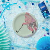 De hockeyer papieren bordje (Feest)