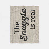 De hoek is echt goed hout. fleece deken (Voorkant)