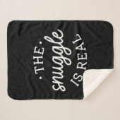 De hoek is echt sherpa deken (Voorkant (horizontaal))