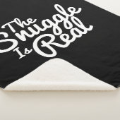 De hoek is een echte Humor Sherpa Deken (3/4)