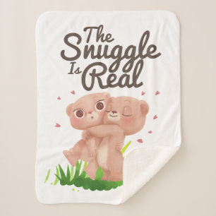 De hoek is een echte klap op het Beer Sherpa Deken