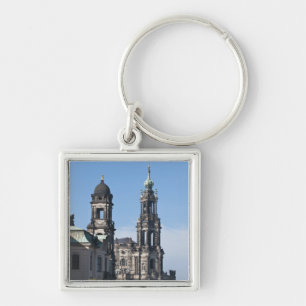 De Hofkirche (Kerk van het Hof) Dresden Sleutelhanger