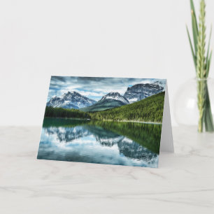 De hoge Bezinning van het Meer Kaart