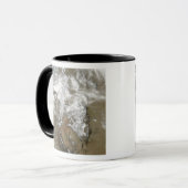 De hoge pieken van de Rocky Mountains Mok (Voorkant links)