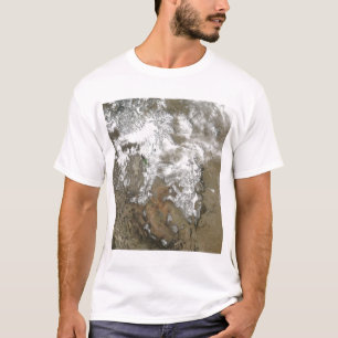 De hoge pieken van de Rocky Mountains T-shirt