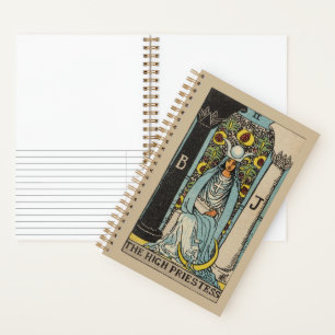 De Hoge Priesteres Tarot Dagboek Notitieboek