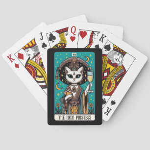 De Hogepriesteres Cat Tarot speelkaarten