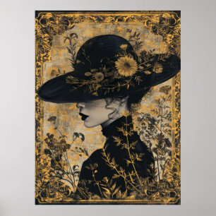 De hogepriesteres majoor Arcana Tarot Foto Poster