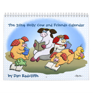 De Holly Cow and Friends Calendar van 2014 Kalender