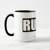 De Hollywood Outsider RUAHO Coffee Mok (Links)