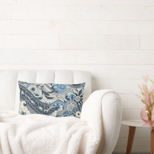De Home Studio Indigo Bloom Kussen
