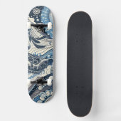De Home Studio Indigo Bloom Skateboard (Voorkant)